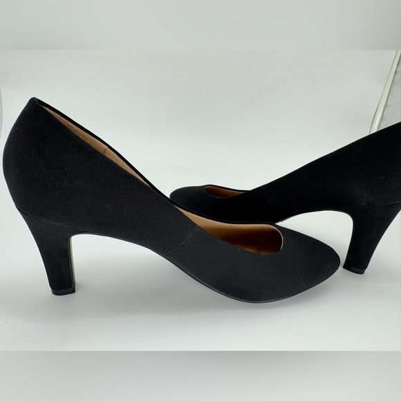 Abella True Comfort Black Pointed Toe Pumps – Size 11 - Picture 6 of 7